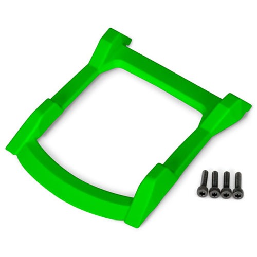 하비몬[#AX6728G] Skid Plate, Roof (Body) (Green)/ 3x12 CS (4)[상품코드]TRAXXAS