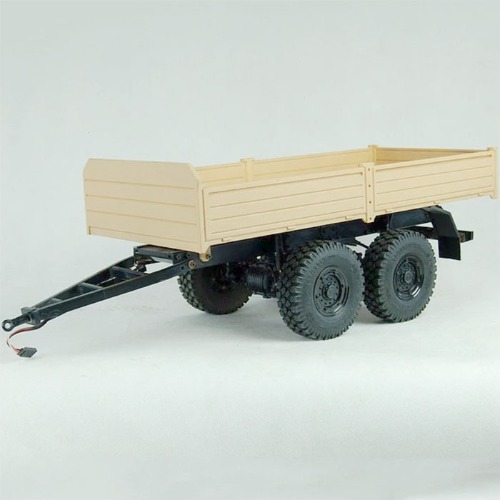 하비몬[#90100038] [미조립품] 1/12 T003A 2-Axle Trailer Kit (for MC8/MC6/MC4 Military Truck｜적재함 470 x 210mm)[상품코드]CROSS-RC