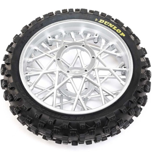 하비몬[#LOS46007] Dunlop MX53 Rear Tire Mounted, Chrome: Promoto-MX[상품코드]TEAM LOSI