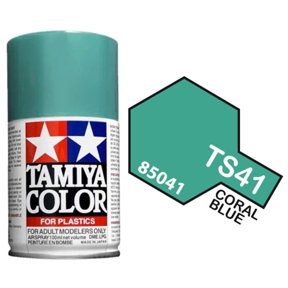 하비몬[#TA85041] TS-41 Coral Blue (타미야 캔 스프레이 도료 TS41)[상품코드]TAMIYA