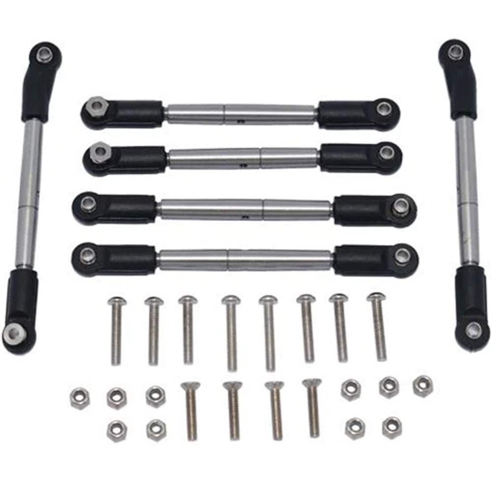 하비몬[#LU4160S-OC-BEBK] Stainless Steel Adjustable Tie Rods for Tenacity DB Pro, Lasernut Tenacity U4 (팀로시 #LOS231057+LOS234022 옵션)[상품코드]GPM