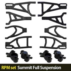 하비몬[RPM세트할인-8%] Summit Full Suspension A-arms (Black)[상품코드]-