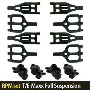 하비몬[RPM set 8% 할인] T/E-Maxx Full Suspension A-arms (Black)[상품코드]-
