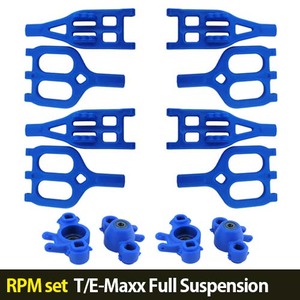 하비몬[RPM set 8% 할인] T/E-Maxx Full Suspension A-arms (Blue)[상품코드]-