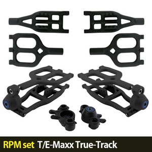 하비몬[RPM set 8% 할인] T/E-Maxx True-Track A-arms (Black)[상품코드]-