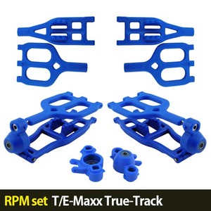 하비몬[RPM set 8% 할인] T/E-Maxx True-Track A-arms (Blue)[상품코드]-