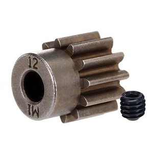 하비몬[#AX6485X] 12T Mod 1.0 Pinion Gear w/5mm Bore (Compatible w/Steel Spur Gears)[상품코드]TRAXXAS