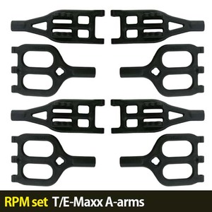하비몬[RPM set 5% 할인] T/E-Maxx A-arms (Black)[상품코드]-