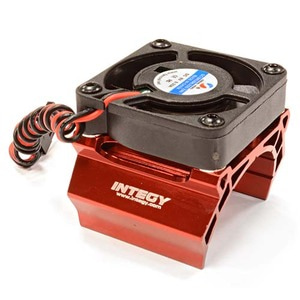 하비몬[#C25794RED] High Speed Cooling Fan+Heatsink Mount for 36mm O.D. Motor (Red) (트랙사스 슬래쉬 VXL)[상품코드]INTEGY