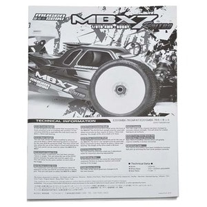 하비몬[#E1054] MBX-7R Instruction Manual[상품코드]MUGEN SEIKI