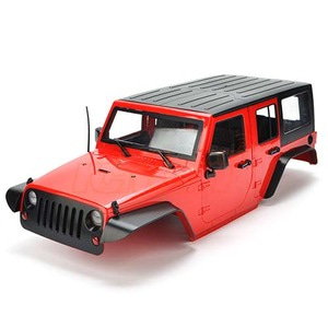 하비몬[단종] [#XS-59764R] [미조립｜색상사출] Top Jeep Hard Plastic Body Kit 313mm for Axial SCX10 RC4WD TF2 Red[상품코드]XTRA SPEED