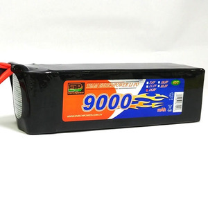 하비몬[#9000-4S-40C-TRX] 14.8V 9000mAh 40C~80C Lipo Battery (TRX잭)[상품코드]EP POWER