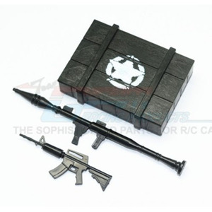 하비몬[#ZSP023-OC] [미니어처: 무기상자 + 총/바주카포] Weapon Box + Weapon for Crawlers (A)[상품코드]GPM