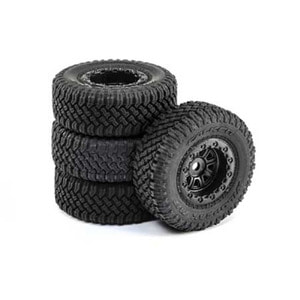 하비몬[#ECX40008] Premount Tire (4): 1/24 4WD Barrage[상품코드]ECX RC