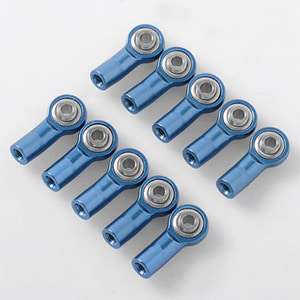 하비몬[#Z-S1657] [10개입] M3 Bent Short Aluminum Rod Ends (Blue) (볼 M3｜로드 M3｜길이 22mm)[상품코드]RC4WD