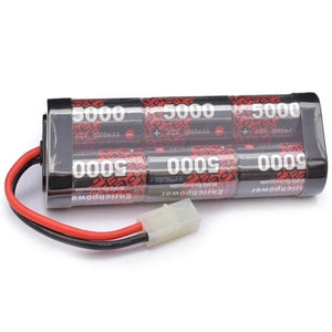 하비몬[#EP725000-1-TAM] 5000mAh 7.2V SC Ni-MH Stick Battery (타미야잭)[상품코드]EP POWER
