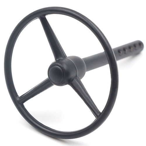 하비몬[단종] [#GAX0088B] Accessory Steering Wheel B Black for 1/10 RC[상품코드]GRC