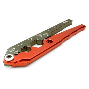 하비몬[#C26883RED] Billet Machined Maintenance Shock Shaft Pliers &amp; Ball End Tool (Red)[상품코드]INTEGY