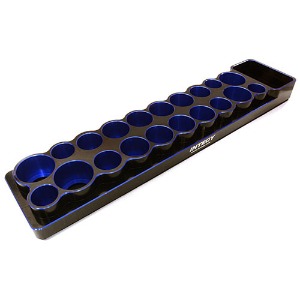 하비몬[#C27123BLUE] Universal 20 Slots Tool Base 14, 16, 18 &amp; 22mm w/ Magnetic Tray (Blue)[상품코드]INTEGY