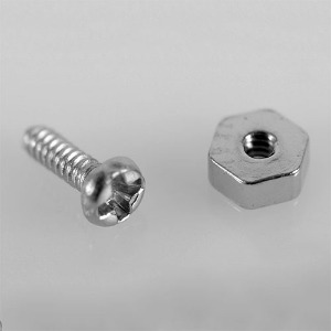 하비몬[#VVV-C0012] 1mm x 3mm Machine Screw and Nut (M1.0 x 3mm)[상품코드]CCHAND