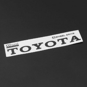 하비몬[#VVV-C0293] Metal Vintage Rear Emblem for TF2 Mojave Body (Black)[상품코드]CCHAND