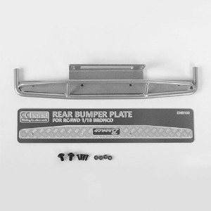 하비몬[단종] [#VVV-C0551] Steel Rear Bumper for 1/18 Gelande II RTR w/BlackJack Body (Silver)[상품코드]CCHAND