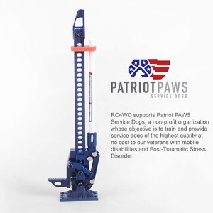 하비몬[#Z-S1954] [미니어처: 하이 리프트 잭/작키] 1/10 Hi-Lift® Patriot Edition Jack (Blue)[상품코드]RC4WD