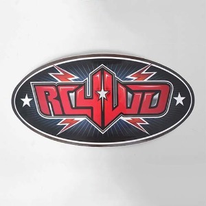 하비몬[#Z-L0019] Monster Size RC4WD Logo Decal (Red)[상품코드]RC4WD