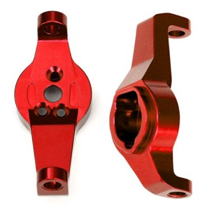 하비몬[#AX8232R] Caster Blocks, 6061-T6 Aluminum (Red-Anodized), Left And Right[상품코드]TRAXXAS