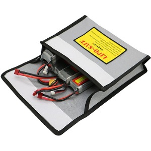 하비몬[#BM0138] Fireproof Lipo Battery Safety Bag - 220 x 185 x 40mm (Three-Dimensional)[상품코드]BEST-RCMODEL