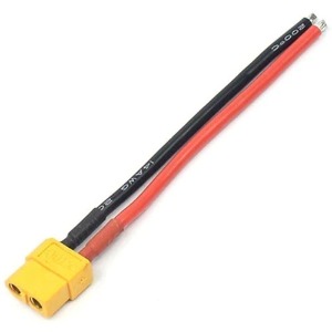 하비몬[#BM0022] [피그 테일｜커넥터 + 케이블] Pigtail - XT60 Female Cable 10cm/14AWG Silicone Wire[상품코드]BEST-RCMODEL