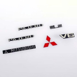 하비몬[단종] [#VVV-C0005] 1/10 Metal Emblems for Tamiya CC01 Pajero (타미야 CC-01)[상품코드]CCHAND