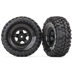 하비몬[#AX8179] Tires And Wheels, Assembled, Glued (TRX-4® Sport 1.9” Wheels, Canyon Trail 4.6x1.9” Tires) (2)[상품코드]TRAXXAS