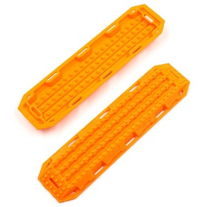 하비몬[단종] [#YA-0602OR↓] [2개입] 1/10 RC Rock Crawler Accessory 3D Printed Plastic Recovery Ramps Sand Board (Orange)[상품코드]YEAH RACING