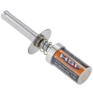 하비몬[#BM0180] [3개-5%] HSP Glow Plug Igniter w/1.2V 1800mAh NiCd Battery[상품코드]BEST-RCMODEL