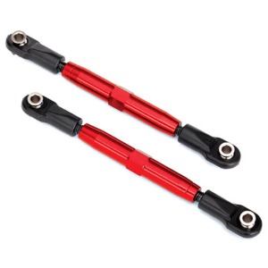 하비몬[#AX3644R] Camber Links, Rear (Tubes Red-Anodized, 7075-T6 Aluminum, Stronger Than Titanium) (73Mm) (2)/ Rod Ends (4)/ Aluminum Wrench (1) (#2579 3X15 Bcs (4) Required For Installation)[상품코드]TRAXXAS
