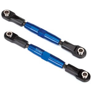 하비몬[#AX3643X] Camber Links, Front (Tubes Blue-Anodized, 7075-T6 Aluminum, Stronger Than Titanium) (83Mm) (2)/ Rod Ends (4)/ Aluminum Wrench (1) (#2579 3X15 Bcs (4) Required For Installation)[상품코드]TRAXXAS