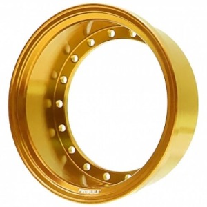 하비몬[#BRPROB-02GD] [1개입] ProBuild™ 1.9&quot; Alum 15mm Wheel Barrel (Gold)[상품코드]BOOM RACING
