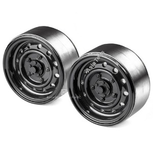 하비몬[#GRC/GAX0130AB] [2개입] 1.9&quot; 12-Hole Metal Classic Beadlock Wheels #Series III (Black)[상품코드]GRC