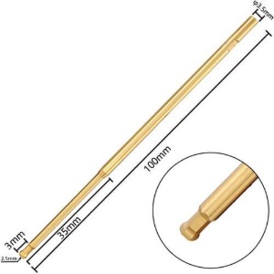하비몬[#BM0269] [3개-5%] Allen Wrench Replacement Tip - Ball-Hex 2.5mm (HSS Titanium Plated)[상품코드]BEST-RCMODEL