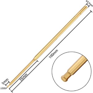 하비몬[#BM0267] Allen Wrench Replacement Tip - Ball-Hex 1.5mm (HSS Titanium Plated)[상품코드]BEST-RCMODEL