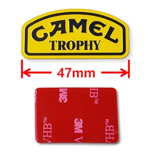 하비몬[#GRC/GAX0107B] 1/10 Metal Sticker Camel Trophy Badge LOGO for D90 D110[상품코드]GRC
