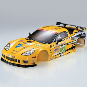 하비몬[#KB48012] 1/10 Corvette GT2 Body Finished w/Light Bucket (Rally-racing｜킬러바디 완제품)[상품코드]KILLERBODY