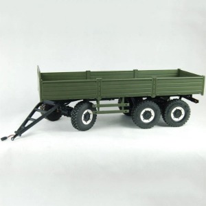 하비몬[#90100010] [미조립품] 1/12 T004 Articulated 3-Axle Trailer Kit (for MC8/MC6/MC4 Military Truck｜적재함 608 x 210mm)[상품코드]CROSS-RC