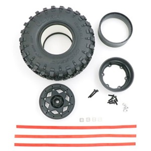 하비몬[#97400823] Spare Tire Kit w/Tire Tie Down Strap (for CROSS-RC UT4) (크기 152 x 54mm)[상품코드]CROSS-RC