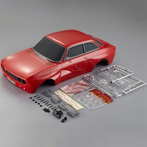 하비몬[선주문필수] [#KB48319] 1/10 Alfa Romeo 2000 GTAm Body w/Light Bucket (Red｜킬러바디 도색완료/미조립품)[상품코드]KILLERBODY