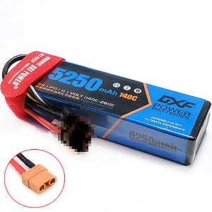 하비몬11.1V 5250mAh 140C 3S Hard Case Lipo Battery (XT90잭) (2셀 크기 3셀)[상품코드]DXF