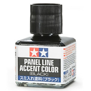 하비몬[#TA87131] Panel Line Accent Color (Black) (40ml) (패널라인/먹선 넣기)[상품코드]TAMIYA