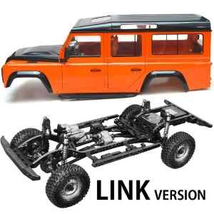 하비몬[#BR8004｜#TRC/302214] BRX02 Chassis Kit (Link Version) + Defender D110 Wagon Body Set[상품코드]-
