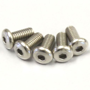 하비몬[#KY1-S12606HT] [5개입] Button Screw (Hex / Titanium / M2.6 x 6mm) (교쇼 페이저 Mk2)[상품코드]KYOSHO